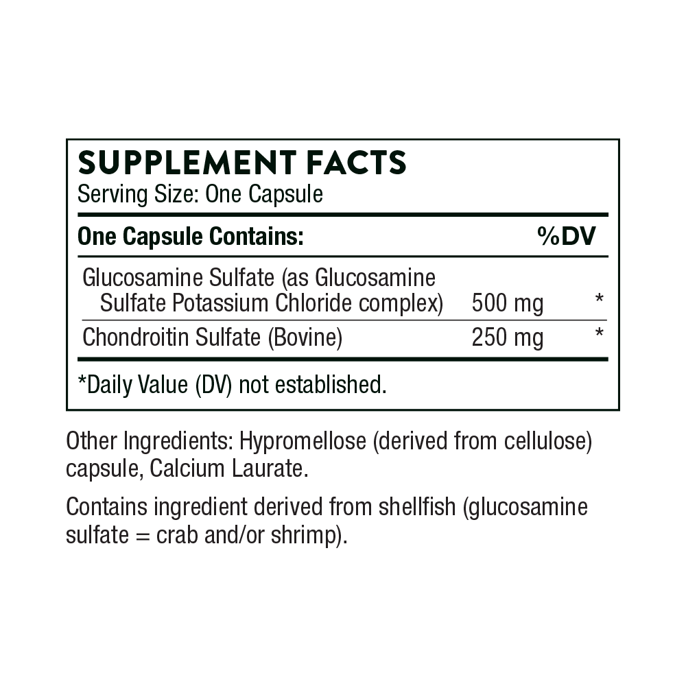 Glucosamine and Chondroitin